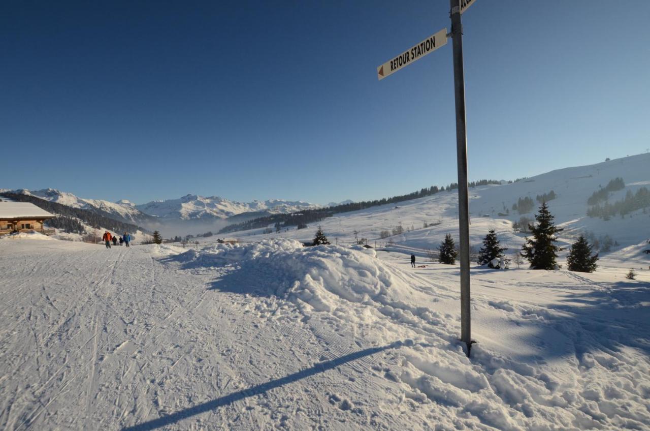 Chalet A, Village Des Lapons Les Saisies, 3 Chambres Et 1 Espace Nuit Mezzanine Bagian luar foto