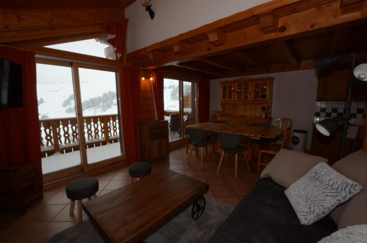 Chalet A, Village Des Lapons Les Saisies, 3 Chambres Et 1 Espace Nuit Mezzanine Bagian luar foto